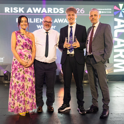 Resilience Award winner